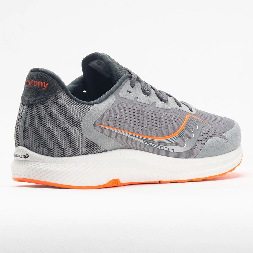 Saucony Freedom 4 Men's Alloy/Orange - Image 6