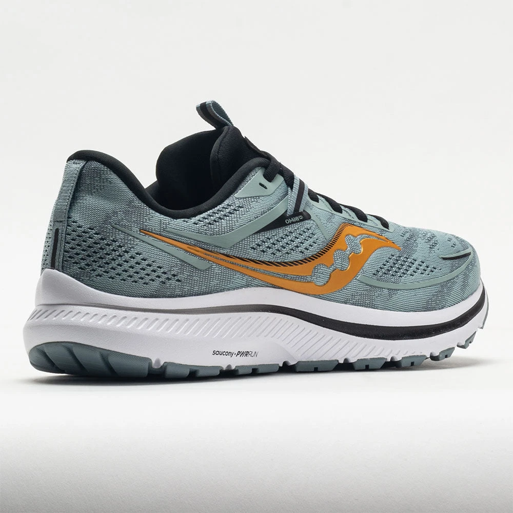 Saucony Omni 21 Men's Slate/Black - Image 6