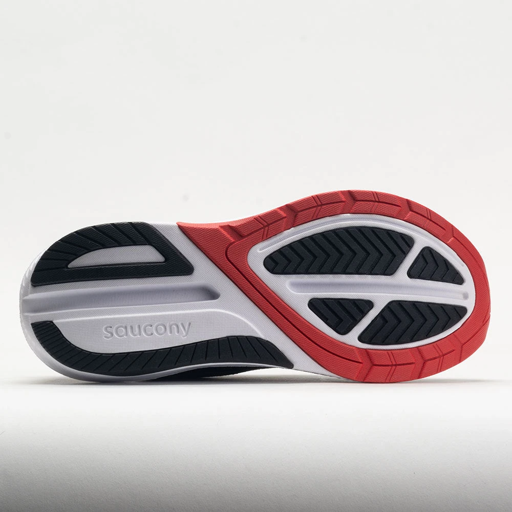 Saucony Echelon 9 Men's Charcoal/Red Sky - Image 4