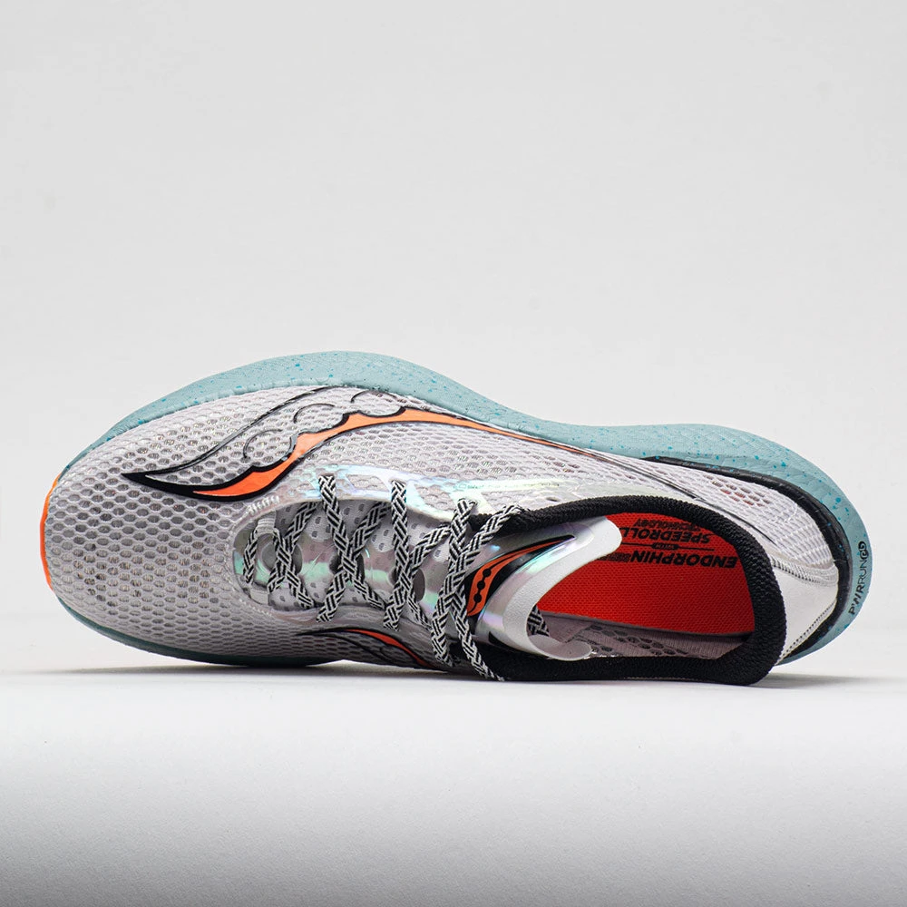 Saucony Endorphin Pro 3 Men's Fog/VIZI Orange - Image 3