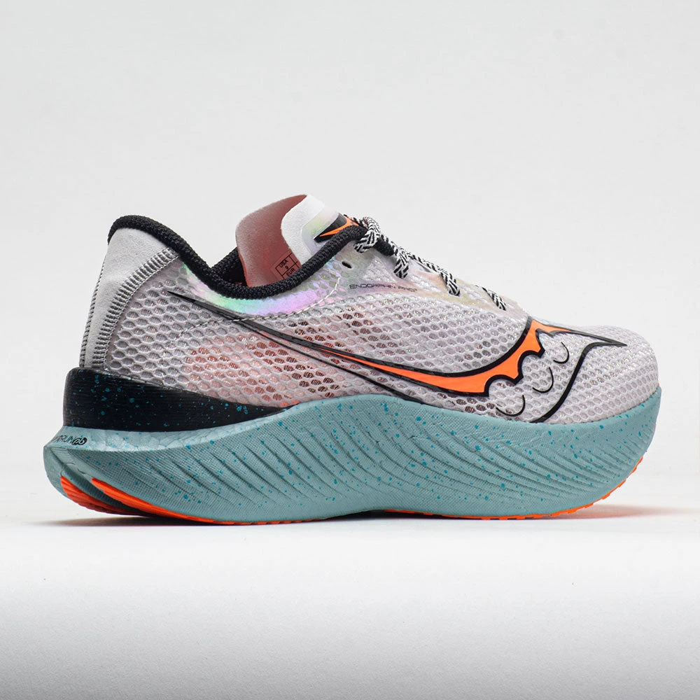 Saucony Endorphin Pro 3 Men's Fog/VIZI Orange - Image 6