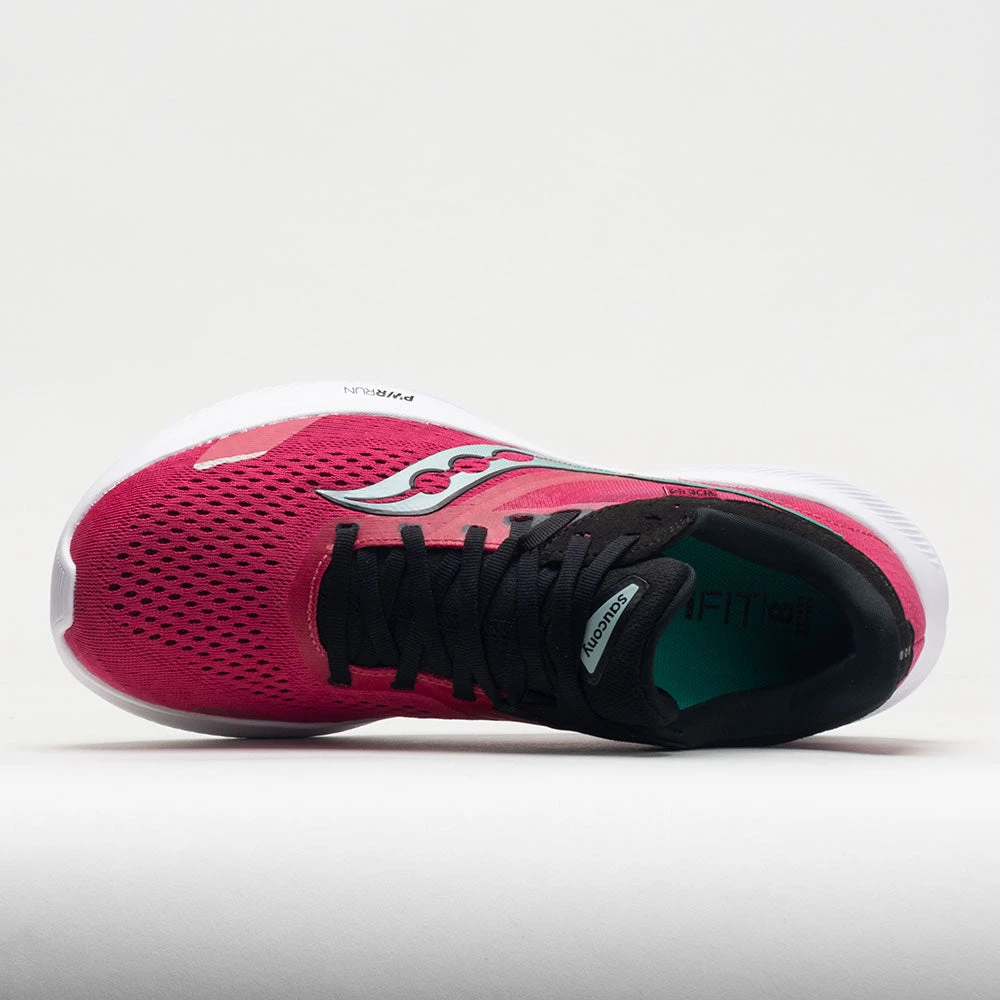 Saucony Ride 16 Women's Rose/Black - Image 3
